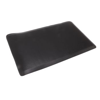 Kitchen Mat Waterproof Oilproof Floor Mat Rug 44x70cm Home Decoration Black for Office Hotel