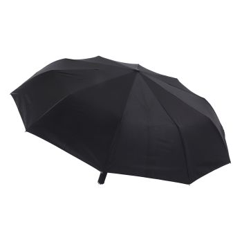 Automatic Umbrella 10 Ribs Windproof Sun Protection Dual Use Travel Umbrella with LED Torch for Outdoor Travel Business