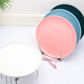 Dish Drying Rack Telescopic Stainless Steel Slip Resistant Adjustable Dish Drainer Organizer for Kitchen 1PCS