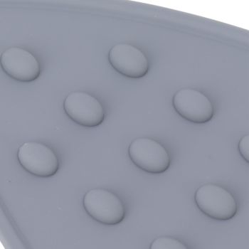 2Pcs Silicone Iron Rest Pad Durable Impact Resistant Heat Resistant Iron Mat for Ironing Boards Irons Gray