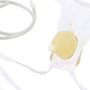 Silicone Urine Collector Reusable Portable Urinary Catheter Bag Collection Urinal Bagfor Man Woman Elderly