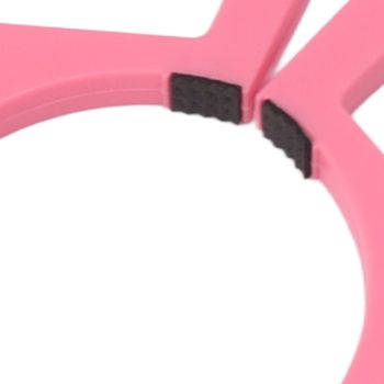 2PCS Sublimation Cup Clamp ABS Nonslip Tumbler Wrapping Clamp for Sublimation Paper Tumblers Pink and Blue
