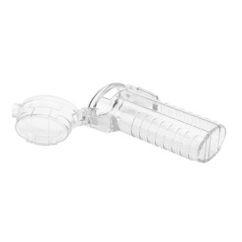2Pcs Lighter Case Waterproof Lighter Storage Container Plastic for Outdoor Camping Hiking Transparent