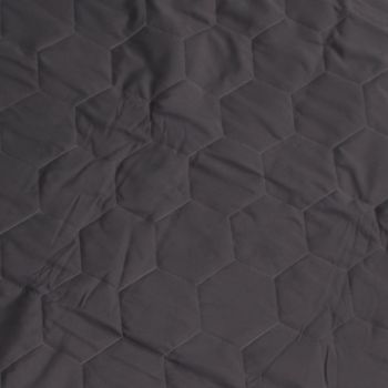 Waterproof Mattress Protector Dark Grey Anti Slip Honeycomb Large Size Washable Mattress Cover Sofa Couch Cover 30x70inch
