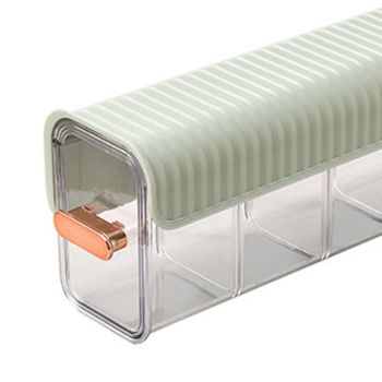 Wall Underwear Organizer Detachable Dustproof Moistureproof Wall Mount Drawer Organizer for Bedroom Home Light Green