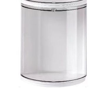 Figure Storage Box Transparent Wall Mounted Doll Figure Display Box Exhibition Box 3 Layer 11x35.5cm