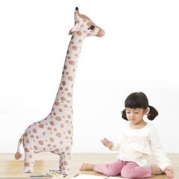 Giraffe Doll Plush Toy Cute Soft Full Filling High Elasticity Skin Friendly Perfect Gift for Kids Adults 45cm