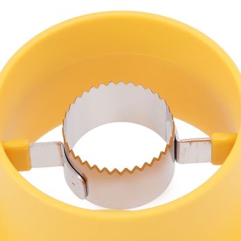 Corn Peeler 4 in 1 Multifunction Corn Stripper Stainless Steel Corn Sheller with Bowl and Grinding Cover
