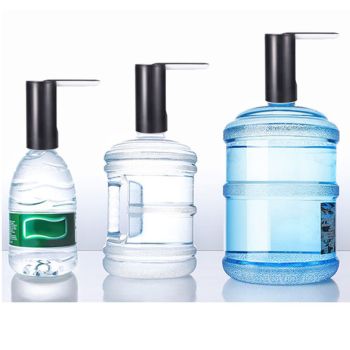 Water Bottle Dispenser Foldable USB Rechargeable Automatic Portable Electric Water Dispenser Pump Black 4W