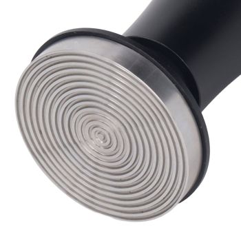 Coffee Tamper Aluminum Alloy Calibrated Tamper with Spring Loaded Stainless Steel Base for Cafe Home 53 Thread Bottom
