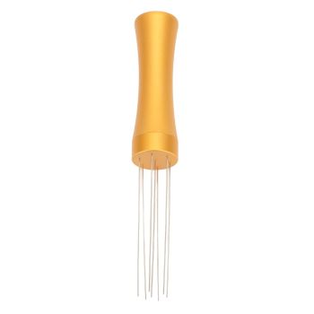 Coffee Stirrer Distributor Needle Stainless Steel Coffee Stirring Powder Needle Distributor Gold