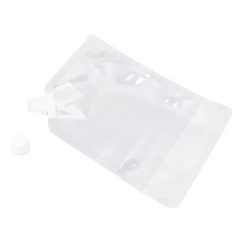 5Pcs Grain Sealed Storage Bag Reusable Transparent Grain Storage Bag for Rice Cereals Flour Nuts 1kg