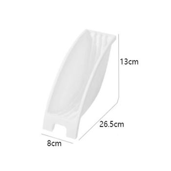 Japanese Kitchen Dish Storage Rack Plastic Dish Drying Rack Kitchen Utensil Storage Small Plate Holder