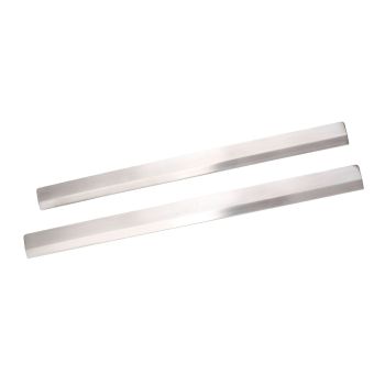 2PCS Kitchen Stove Counter Gap Cover Easy Cleaning Stainless Steel Gap Cover for Kitchen Supplies
