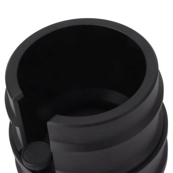 Coffee Portafilter Holder Aluminium Alloy Espresso Tamper Station Stand Organizer for 51mm 53mm 58mm Espresso Machine Black