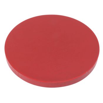 Tea Tray Wooden Wine Red Round Tea Plate Green Tea Baking Serving Plate for Home Tea House 24cm / 9.45in