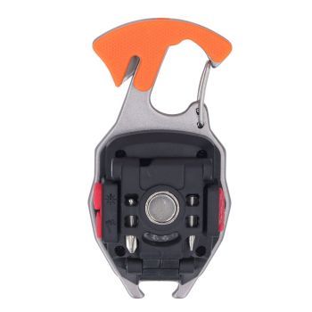 LED Keychain Flashlight Multifunctional Type C Mini Emergency Work Light Pocket Light with Bottle Opener Lighter