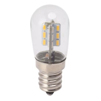 5Pcs E12 LED Bulb High Brightness 120V Fridge Lamp Bulb with 24pcs Bead for Refrigerator Warm Light
