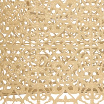 Lamp Shade Hollow Out Metal Lampshade E27 E14 Universal Use Good Heat Dissipation Exquisite Lamp Cover Gold