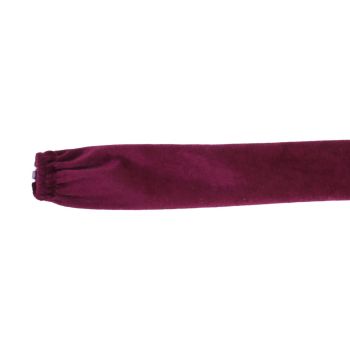 Chain Cover Dustproof Wire Flannelette Cloth 60cm Length 5cm Width with Zipper for Protection Purple