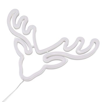 Neon Light LED Sign USB Battery Powered Christmas Holiday Bedroom Wall Decor Ornaments Colorful Light