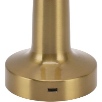 Vintage Metal Desk Lamp USB Rechargeable Touch Table Lamp Bedside Night Light for Bar KTV Hotel Coffee Shop Tricolor