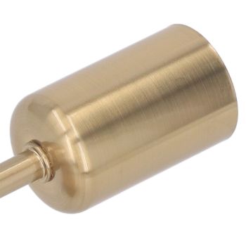 Double Wall Light Base E27 E26 Rust Proof Vintage Wall Lamp Bulb Holder for Living Room Bathroom Gold 85‑265V