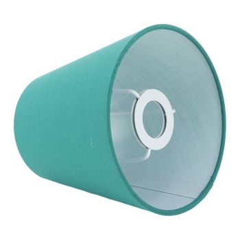 3pcs Cloth Fabric Lampshade Innovative E14 Intervention Type Modern Fabric Lampshade Dust Cover for Bedroom Bedside Dark Green