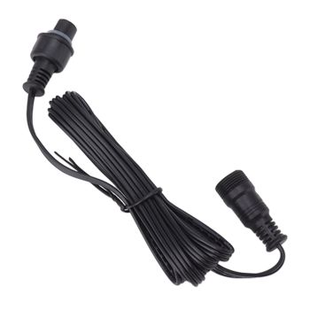 5pcs 4.9ft Deck Light Extension Cable IP67 Waterproof Extension Cord with Male and Female 3Pin Connectors for Outdoor