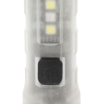 700 Luminous Flux Keychain Flashlight LED Mini Pocket Flashlight With Type C Charging Port for Night Camping