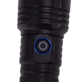 SV50 20W 365nm Flashlight Rechargeable Blacklight Flashlight for Detecting Forged Documents Amber Jewelry Pet Urine Stain