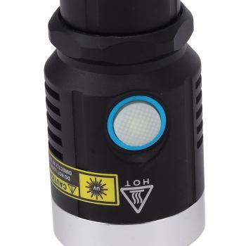 20W 365nm Led Ultraviolet Flashlight USB Rechargeable UV Flashlight Pet Urine Detector Light for Dog Cat Dry Stains Resin Curing