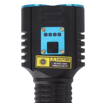 365nm UV Flashlight 2 in 1 LED White and Ultraviolet Light USB Rechargeable Pet Urine Detector for Resin Curing Fishing Minerals Scorpion