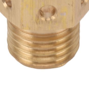 10PCS Misting Nozzle Brass Multiple Holes Anti Corrosion Fine Misting Water Nozzles for Cooling System Garden Lawn M14x1.5