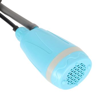 Portable Outdoor Shower Kit USB Rechargeable Camping Shower Set with Water Pump Blue