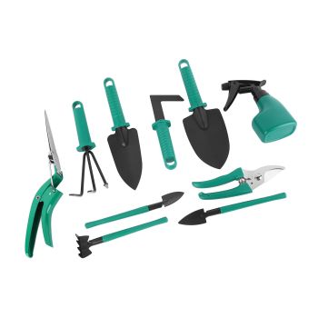 Gardening Garden Tools 10 Piece Set Scissors Spades Shovels Spray Cans Gardening Work Tools