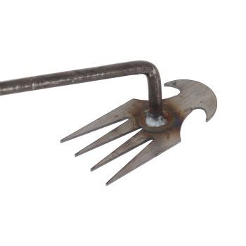 2Pcs Weeding Artifact Uprooting Weeding Tool 4 Teeth Dual Purpose Weeder Weed Puller Manual Household Agricultural Tool