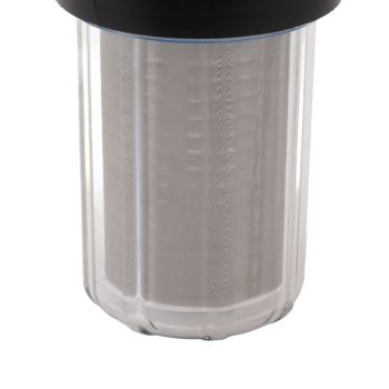 G3/4 Garden Hose Filter Water Pump Strainer Filter Stainless Steel Filter Screen Transparent Design Garden Hose Sediment Filter