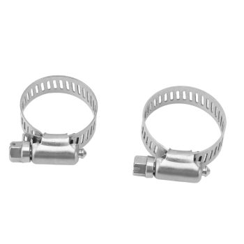 3 Set Garden Hose Repair Kit Hose Repair Connector with Clamps for 3/4 5/8 Garden Hose