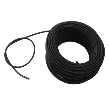 5mm Electronic Fence High Voltage Wire Alloy Inner Core Double Insulated Pulse Cable for Agriculture Garden 50m / 164.0ft