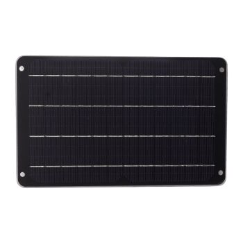 20W Solar Powered Dual Fan 12V Efficient Energy Saving Solar Panel Fan Kit with Switch for RV Greenhouse Pet Home
