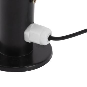 Tower Crane Anemometer Wind Speed Alarm USB 3 Fan Blades Accurate Aluminium Alloy Power Failure Memory Wind Anemometer 220V
