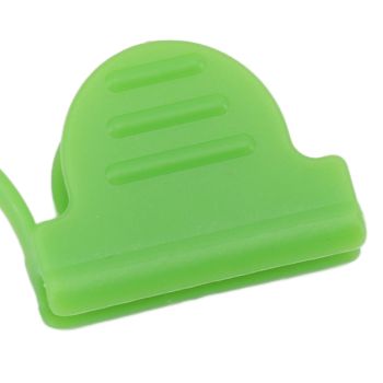100PCS Greenhouse Arch Frame Double Head Plastic Clip Heating Press Film Clip Clamp 4mm