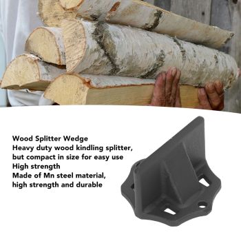 Wood Splitter Wedge Heavy Duty Firewood Kindling Splitter Small Manual Log Splitter for Fireplace Stove L