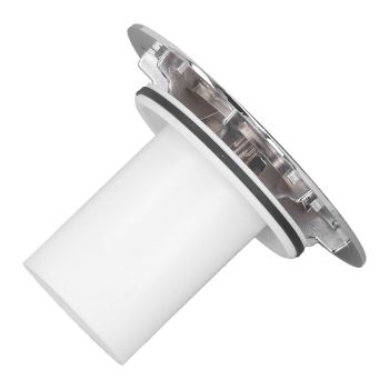 Shower Drain Cover Tray Waste Trap Plug Hole Cover Replacement Chromate Treatment Fast Flow