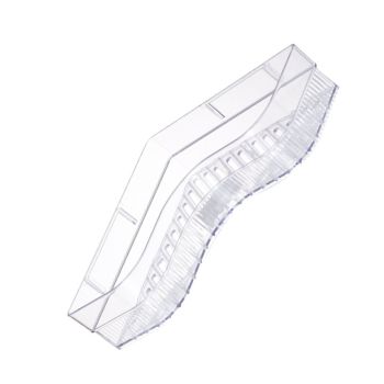 Shower Corner Shelf Plastic Corner Shower Caddy Wall Mounted Shower Organizer for Bathroom Toilet Crystal White