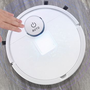 Robot Vacuum Cleaner Touch Control High Coverage Automatic Floor Sweeping Robot for Wood Floor Tiles
