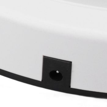Ultra Thin Fully Automatic Robot Vacuum Cleaner Smart Robotic Vacuum Cleaner for Dust Hair Fluff White Without Water Tank 32x32cm