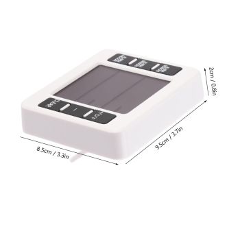 Room Thermometer Large Screen Celsius Fahrenheit Switch Highest Lowest Record Humidity Sensor for Indoor Outdoor