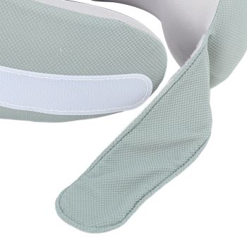 Cordless Neck Massager High Resilience Memory Foam Portable Shiatsu Back Neck Massager with Heating Function Green